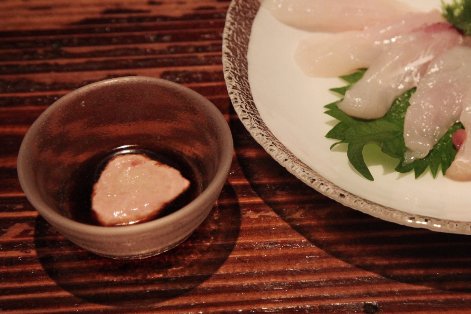 肝醤油 日本の食べ物用語辞典