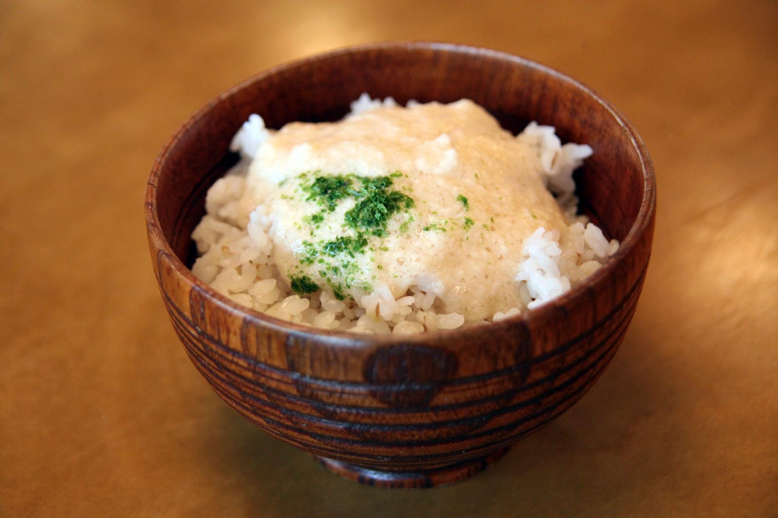 麦とろご飯 日本の食べ物用語辞典